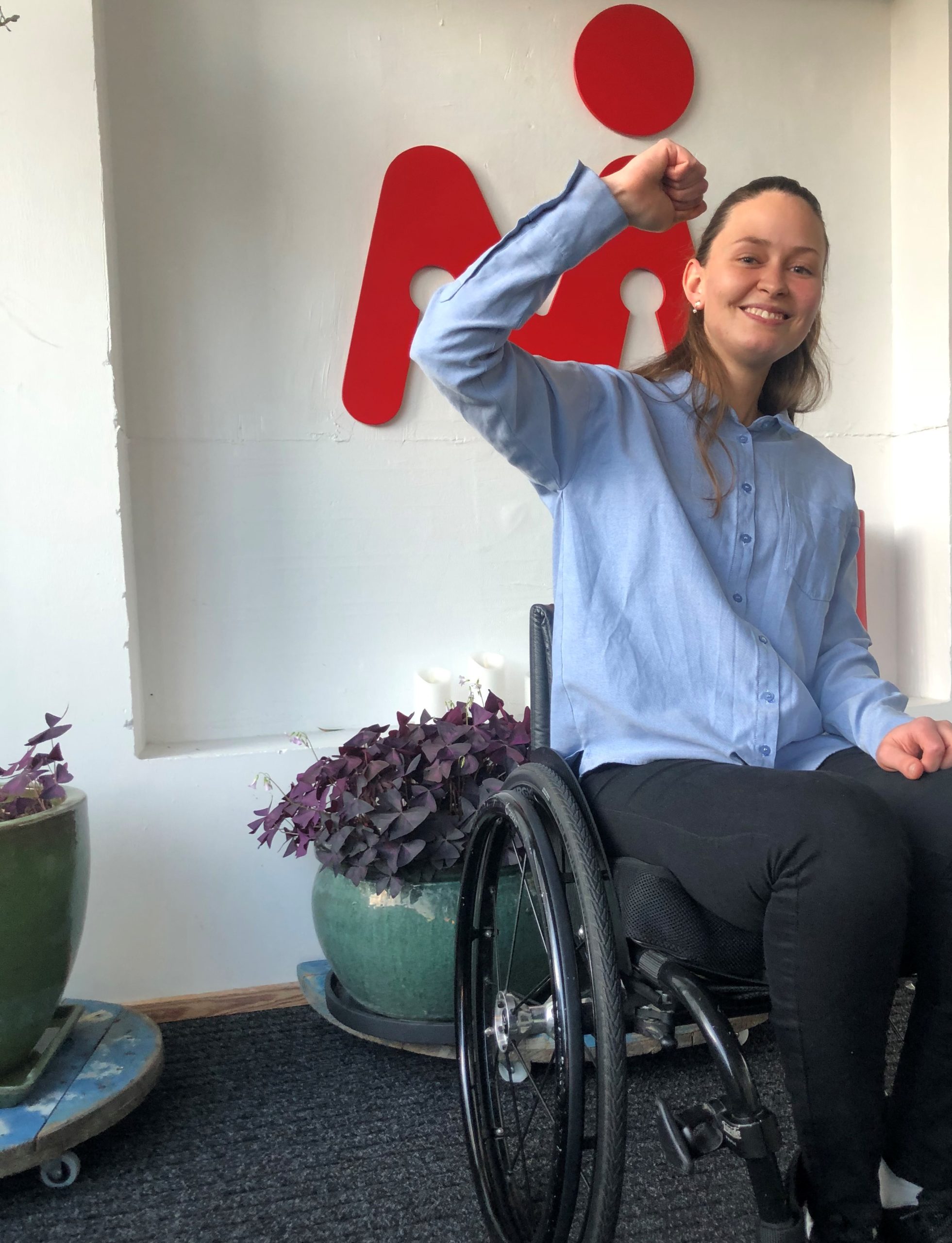 Sofie jubler over indstillingen