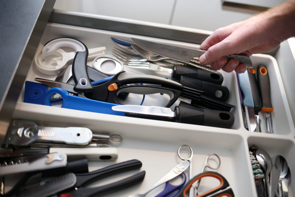 Torben Mikkelsens køkkenskuffe hjælpemidler