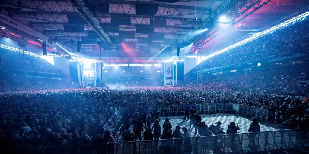 Tilgængelighedszone ved Suspekt koncert