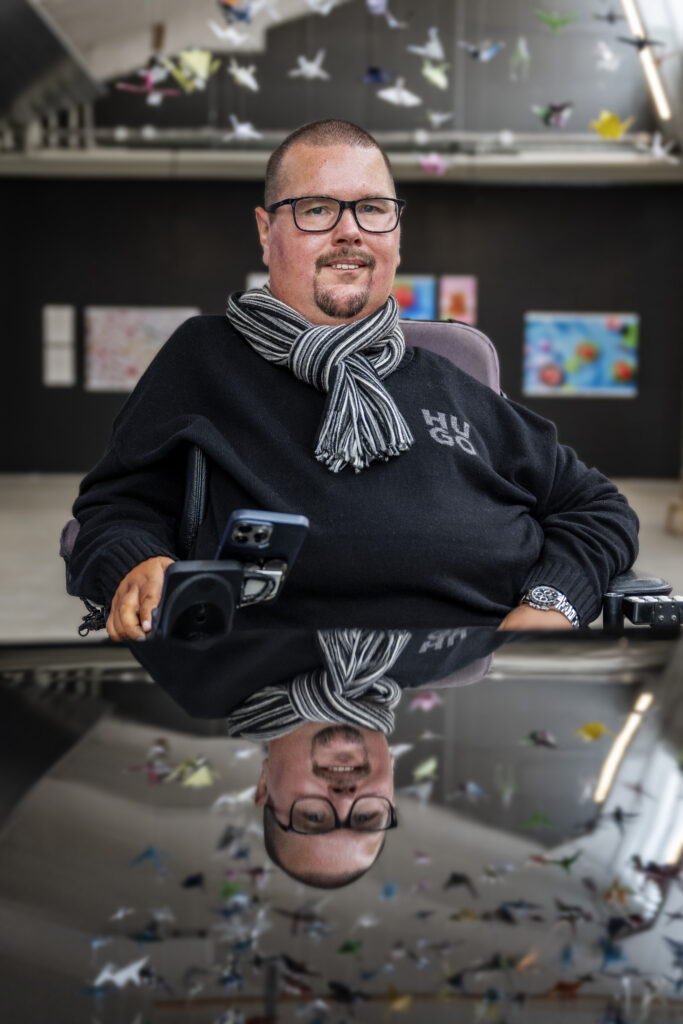 Preben Steen Nielsen. Spinderihallerne i Vejle. Foto: Maria Tuxen Hedegaard