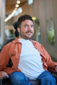 Simon Toftgaard Jespersen, Muskelsvindfondens landsmøde portræt fra 2024