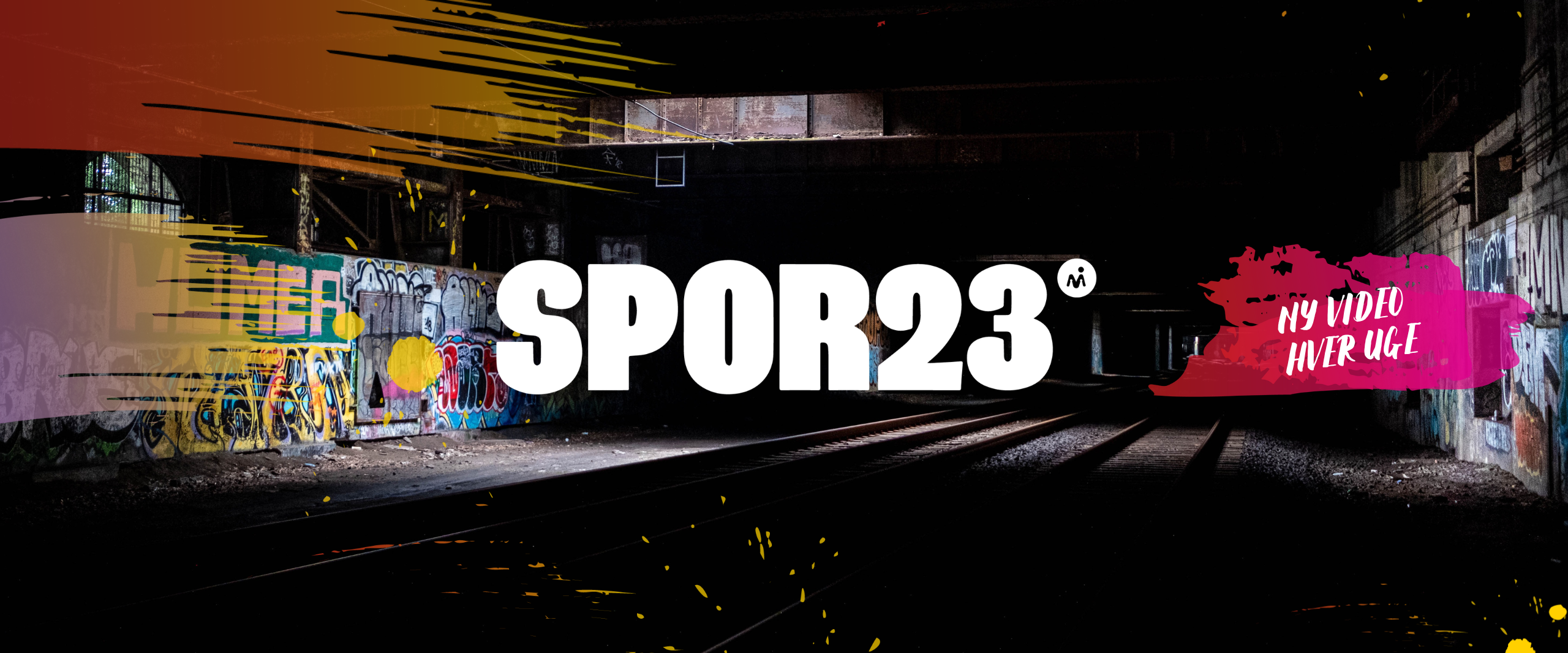 Banner Youbube Spor23 HVER UGE